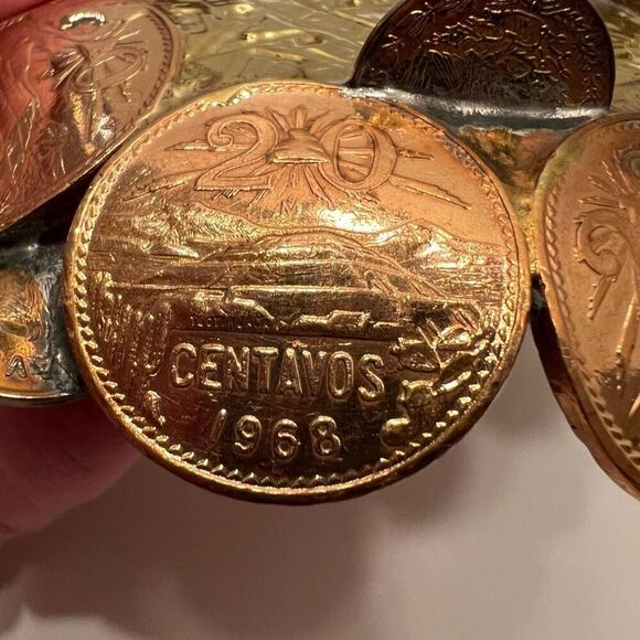 Vintage Mexican Coin Dish Ashtray - Picture 12 of 12